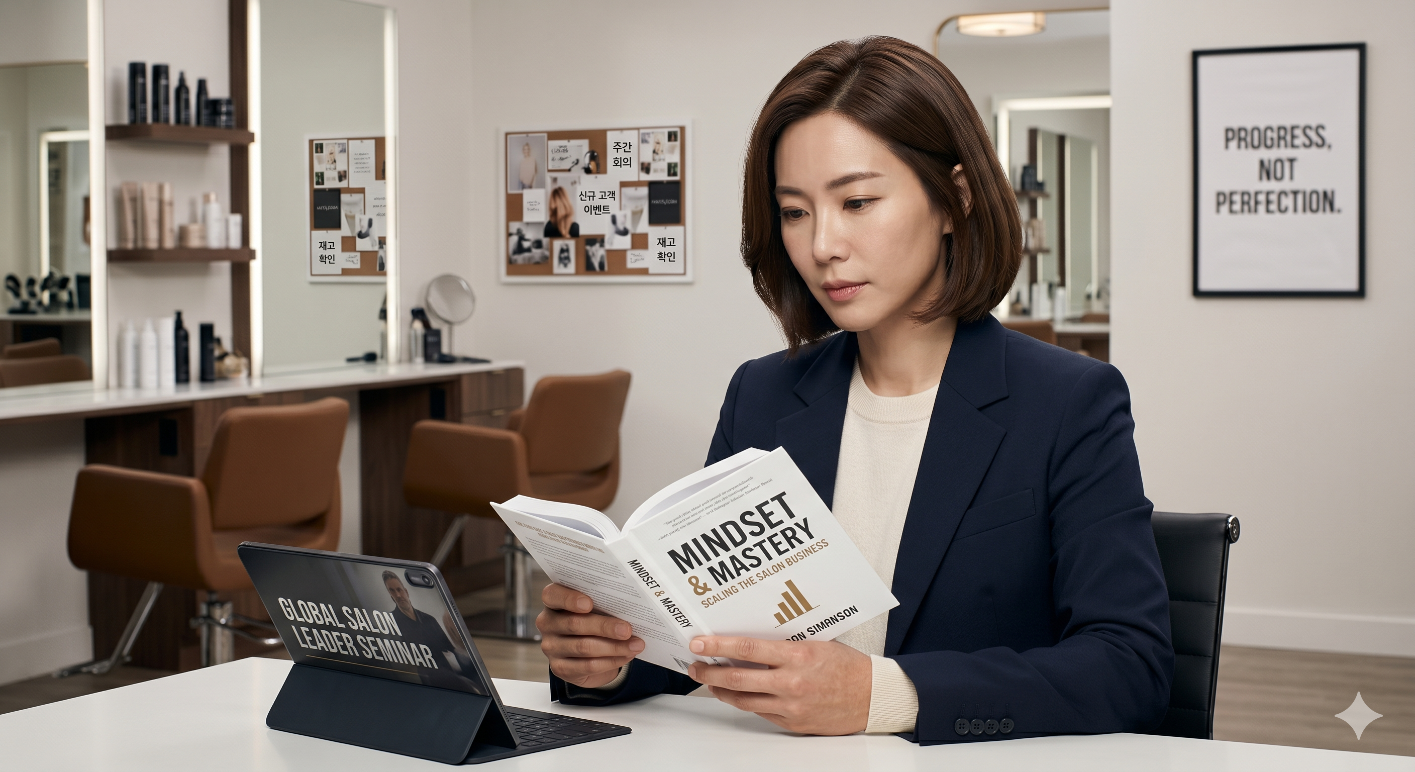 소형살롱 성장의 엔진 — 경영자 자기 개발 전략